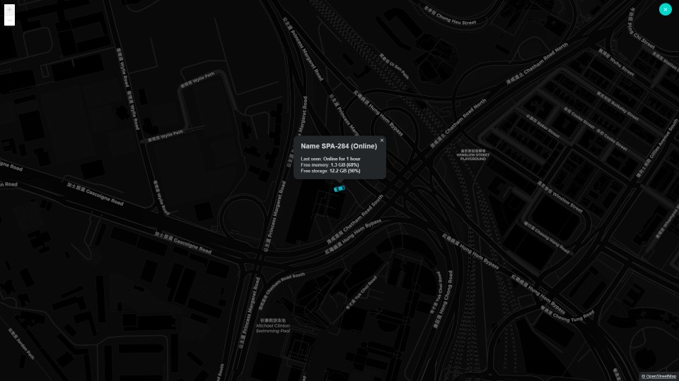 Live fleet monitoring